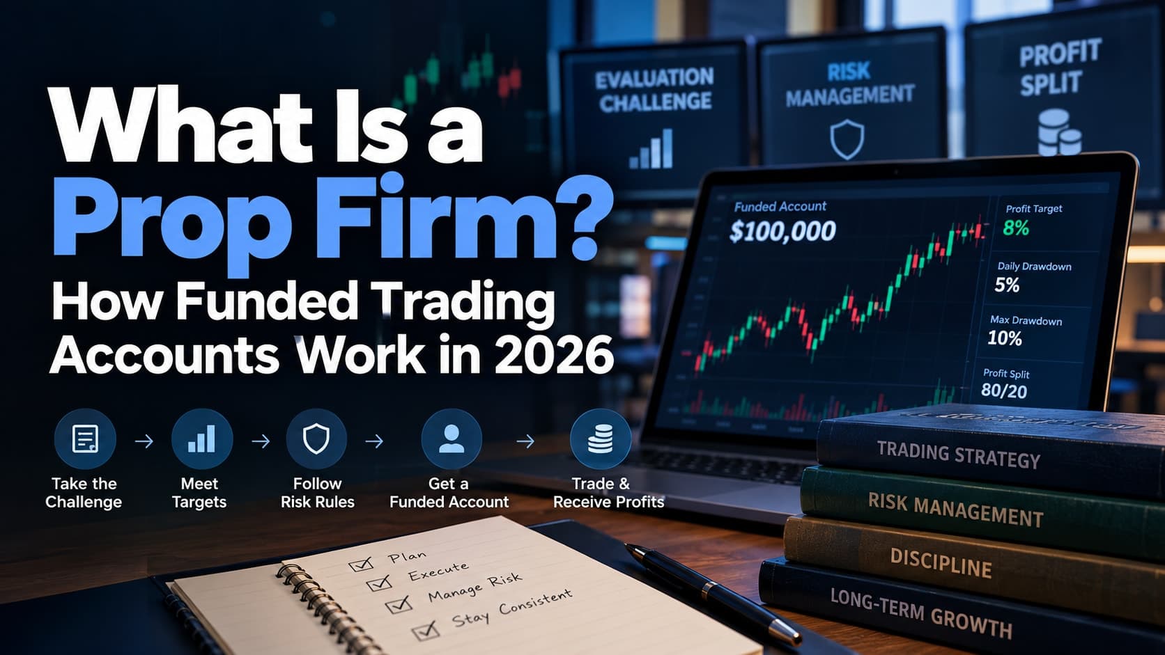 What Is a Prop Firm? How Funded Trading Accounts Work in 2026